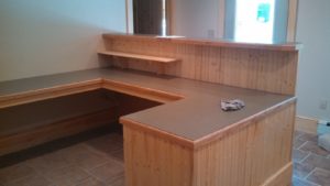 New Pine Interior Cabinets and Trim